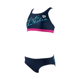ARENA ΜΑΓΙΟ GIRLS CARTOLINA JR TWO PIECES 1A470-79 NAVY