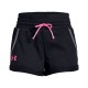 UNDER ARMOUR RIVAL TERRY TRACK SHORT PANTS 1327362-001 BLACK